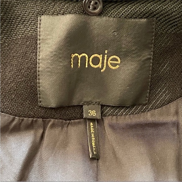 Maje plaid coat - Picture 6 of 6